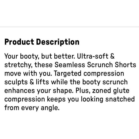 Fabletics Scrunch Shorts 4” Green Abyss Leopard NWT Size L - Picture 7 of 8